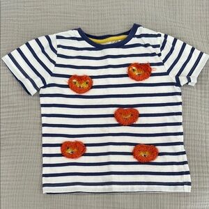 Mini Boden Lion Appliqué Tee 2-3yrs